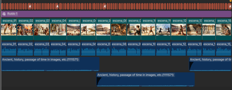 Timeline Reference Layout